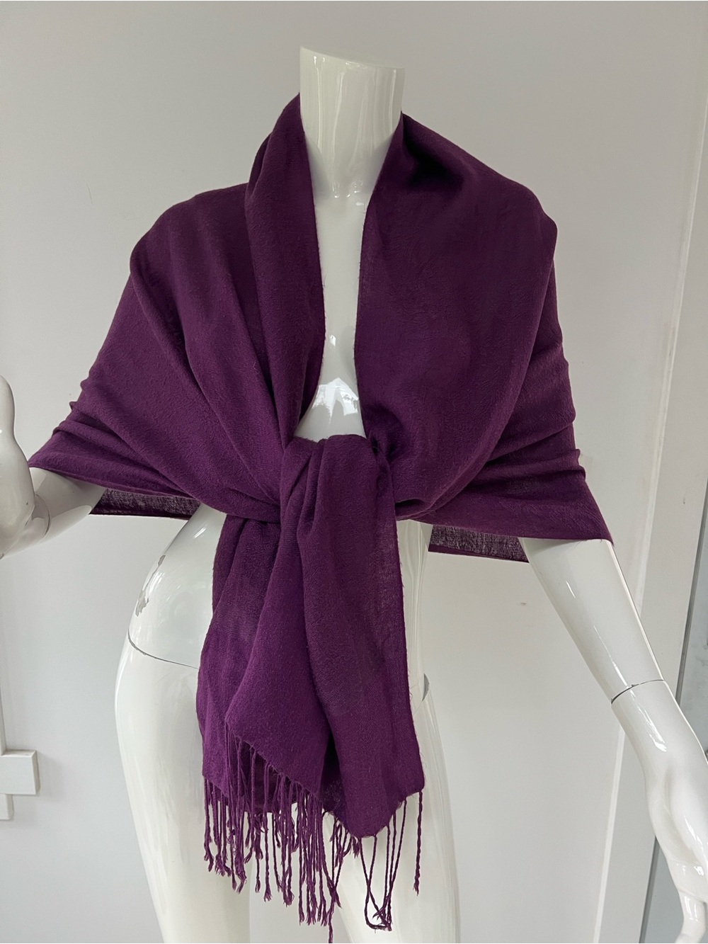 100%Pashmina Shawl Wrap scarf 70”x27”